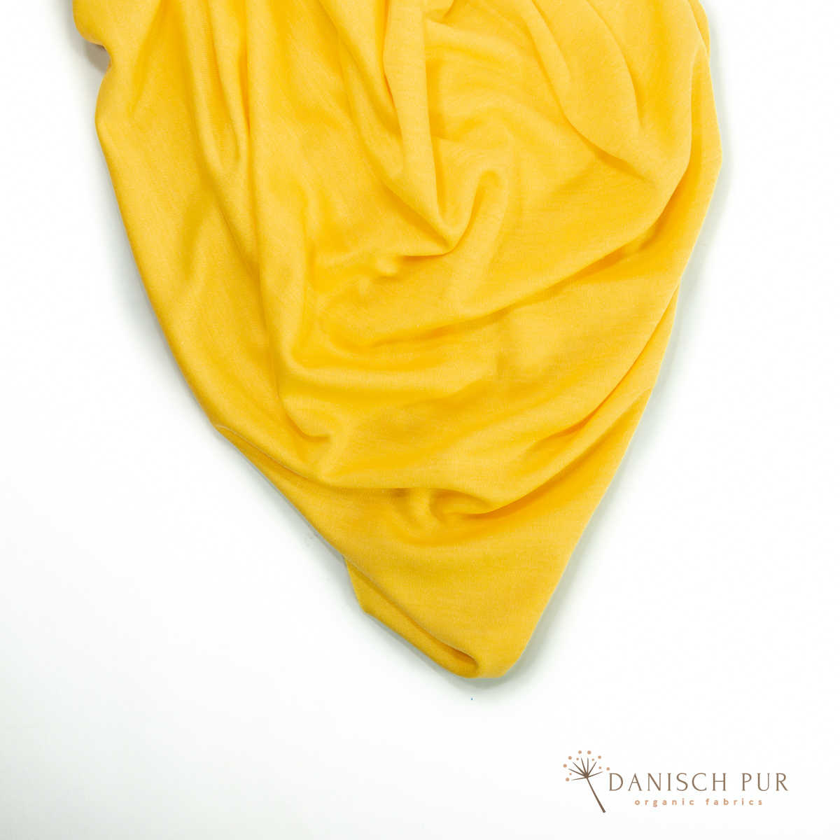 Organic wool jersey/wool interlock Lemon Breeze Uni (kbt, mulesing-free)