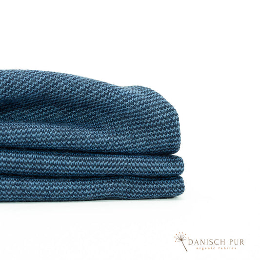Coupon 2,7  m Bio Wollinterlock Wolljersey Mare-Cino (Merino, kbt, mulesingfrei)