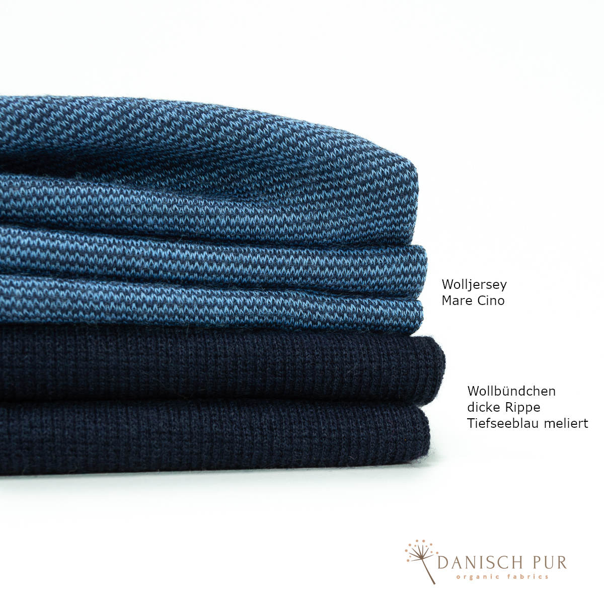 B-Ware durchgängige Laufmasche Bio Wollinterlock Wolljersey Mare-Cino (Merino, kbt, mulesingfrei)