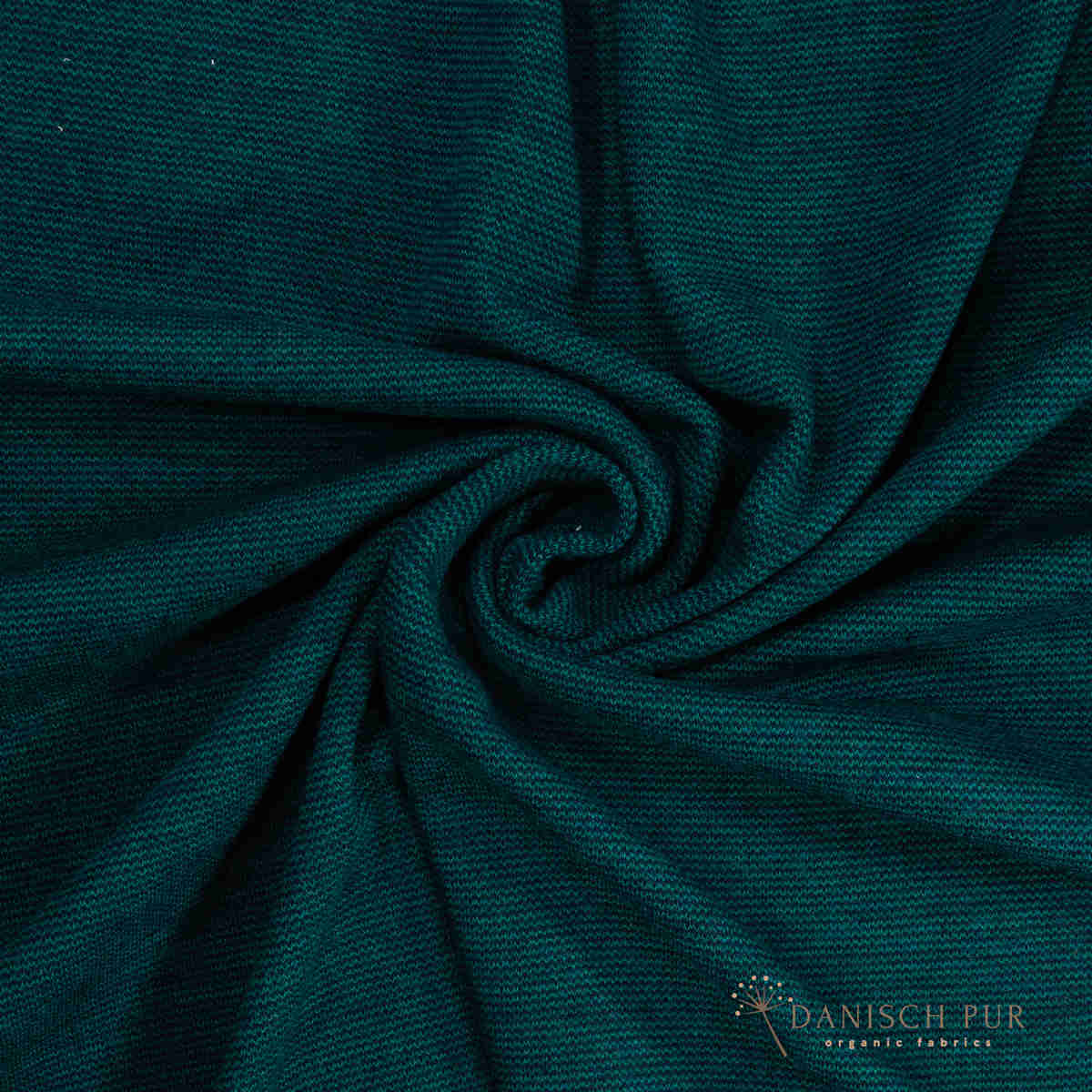 Bio Wolljersey Wollinterlock Oceano-Cino (100% Schurwolle, Merino, kbt, mulesingfrei)
