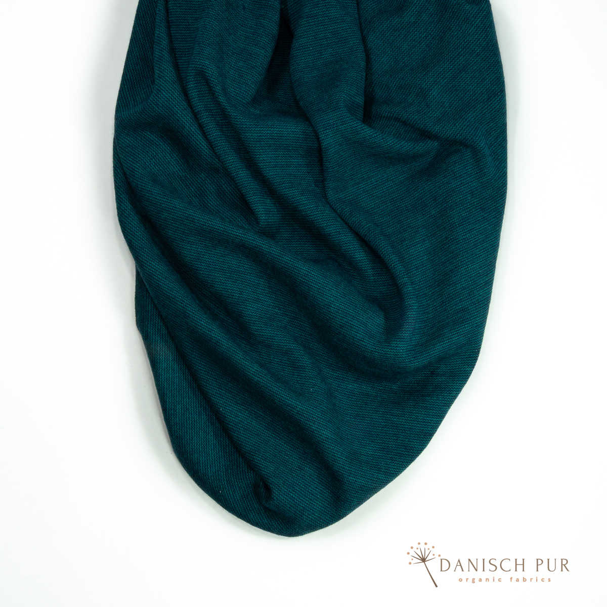 Bio Wolljersey Wollinterlock Oceano-Cino (100% Schurwolle, Merino, kbt, mulesingfrei)