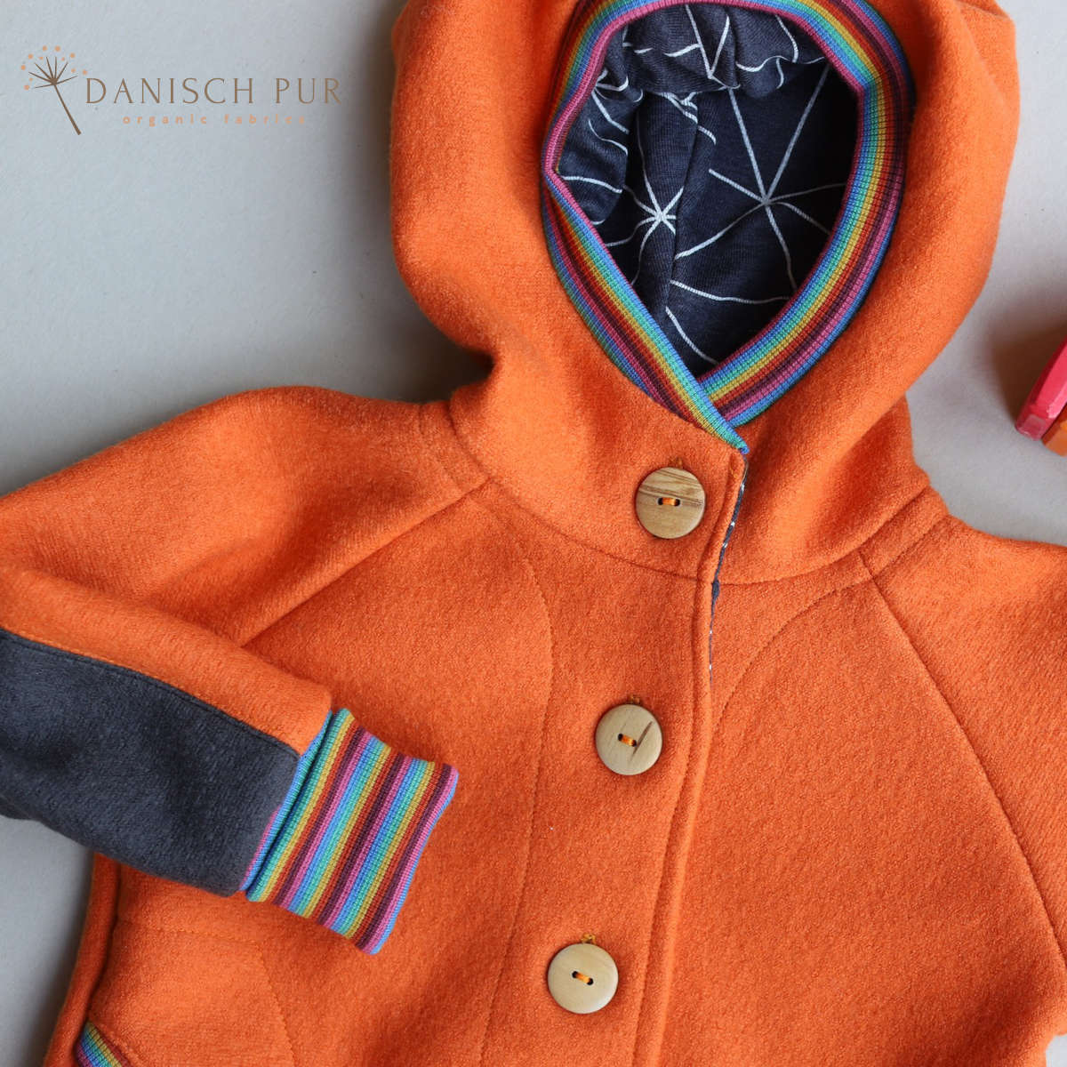 Hokkaido Cuddly Wool Walk - Organic Wool Walk as Merino Wool Walk (kbt, mulesing-free)