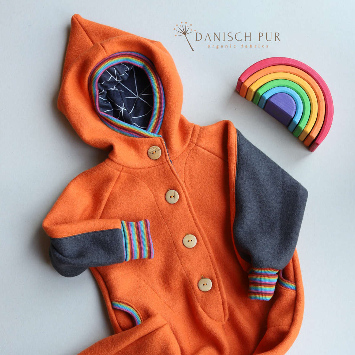 Hokkaido Cuddly Wool Walk - Organic Wool Walk as Merino Wool Walk (kbt, mulesing-free)