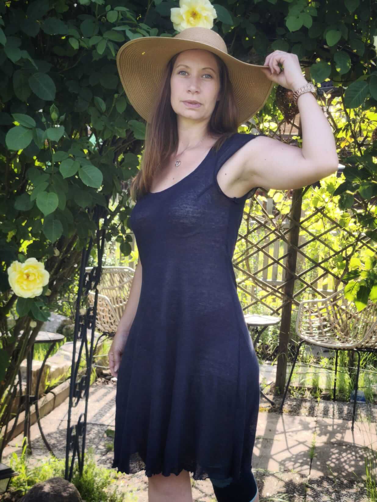 Einführungspreis bis 22.06. Schnittmuster Kleid Everyday 30-46 von t-design, inkl Beamer Datei