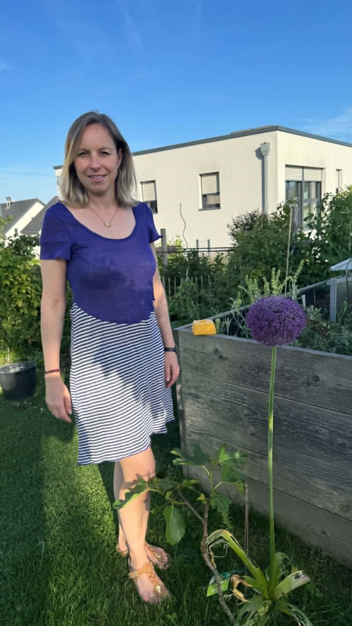 Einführungspreis bis 22.06. Schnittmuster Kleid Everyday 30-46 von t-design, inkl Beamer Datei