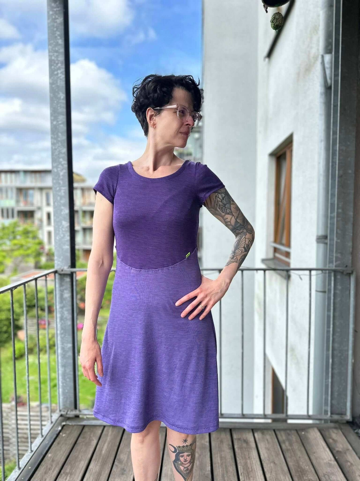Einführungspreis bis 22.06. Schnittmuster Kleid Everyday 30-46 von t-design, inkl Beamer Datei