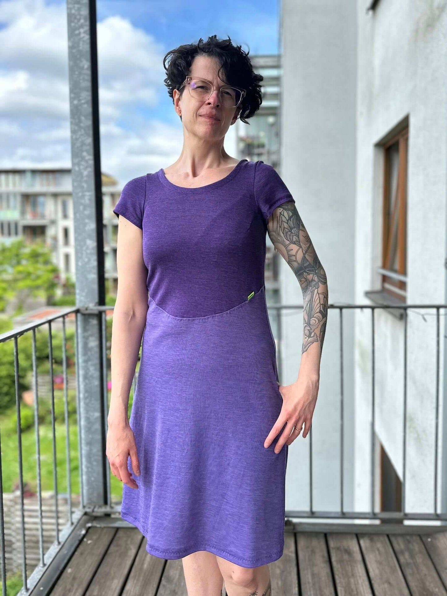Einführungspreis bis 22.06. Schnittmuster Kleid Everyday 30-46 von t-design, inkl Beamer Datei