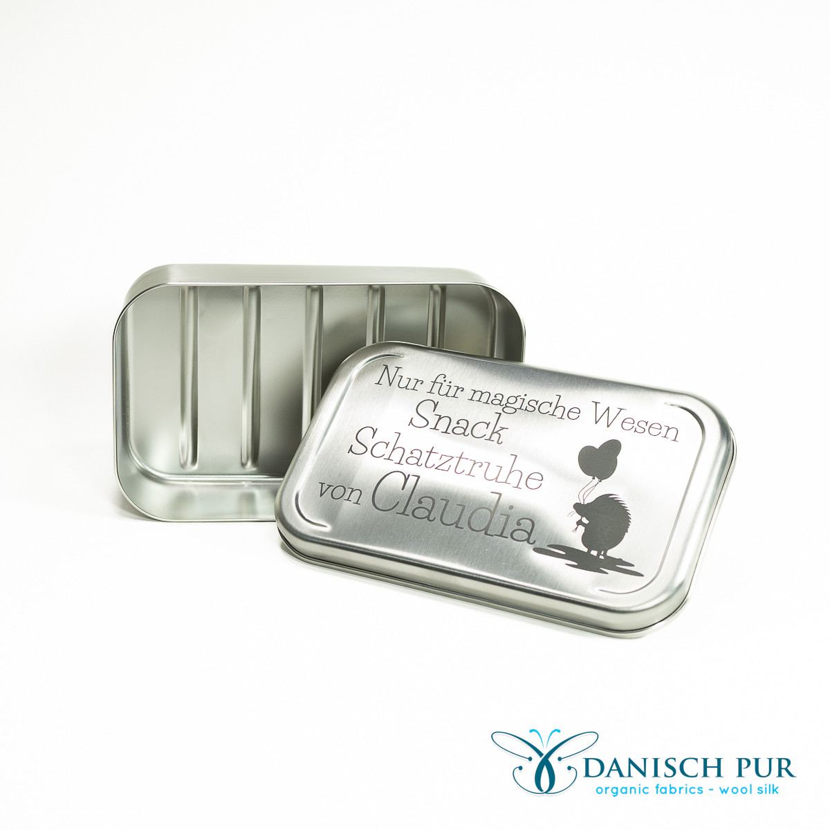 Personalisierbare Edelstahldose/Lunchbox/Brotbox/Brotdose 1,1l Fassung – Danisch Pur GmbH & Co KG