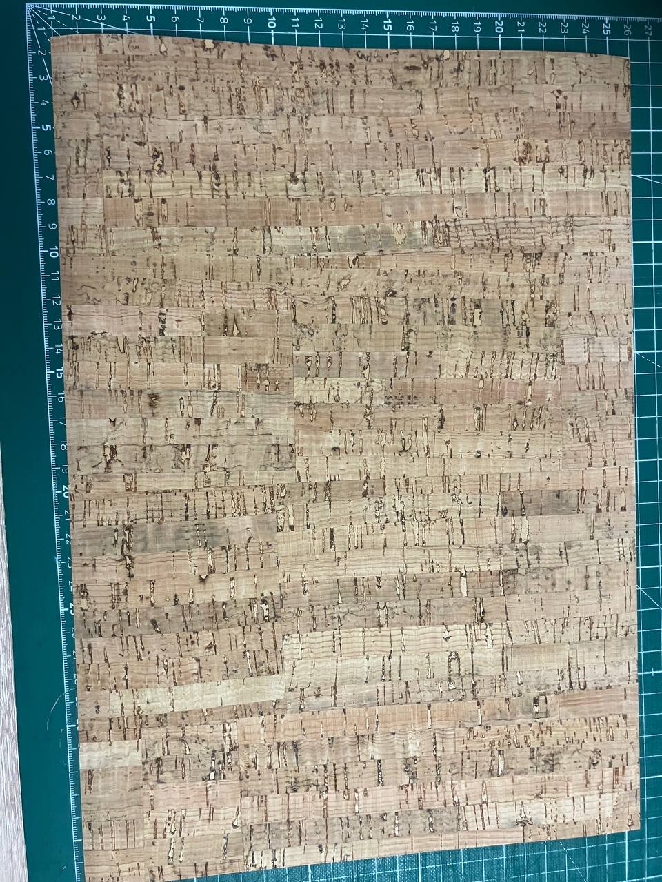 Kork zum Basteln und Vernähen ca. 25cm x 35cm Platte