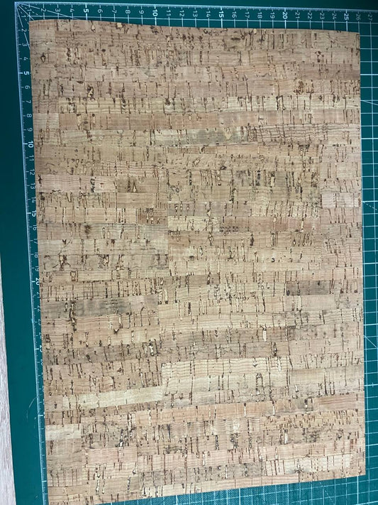 Kork zum Basteln und Vernähen ca. 25cm x 35cm Platte